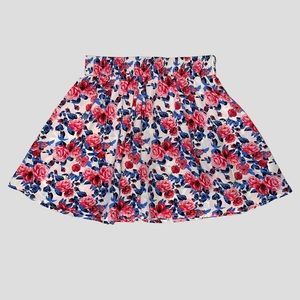 Streetwear Society Rose Floral Circle Skirt